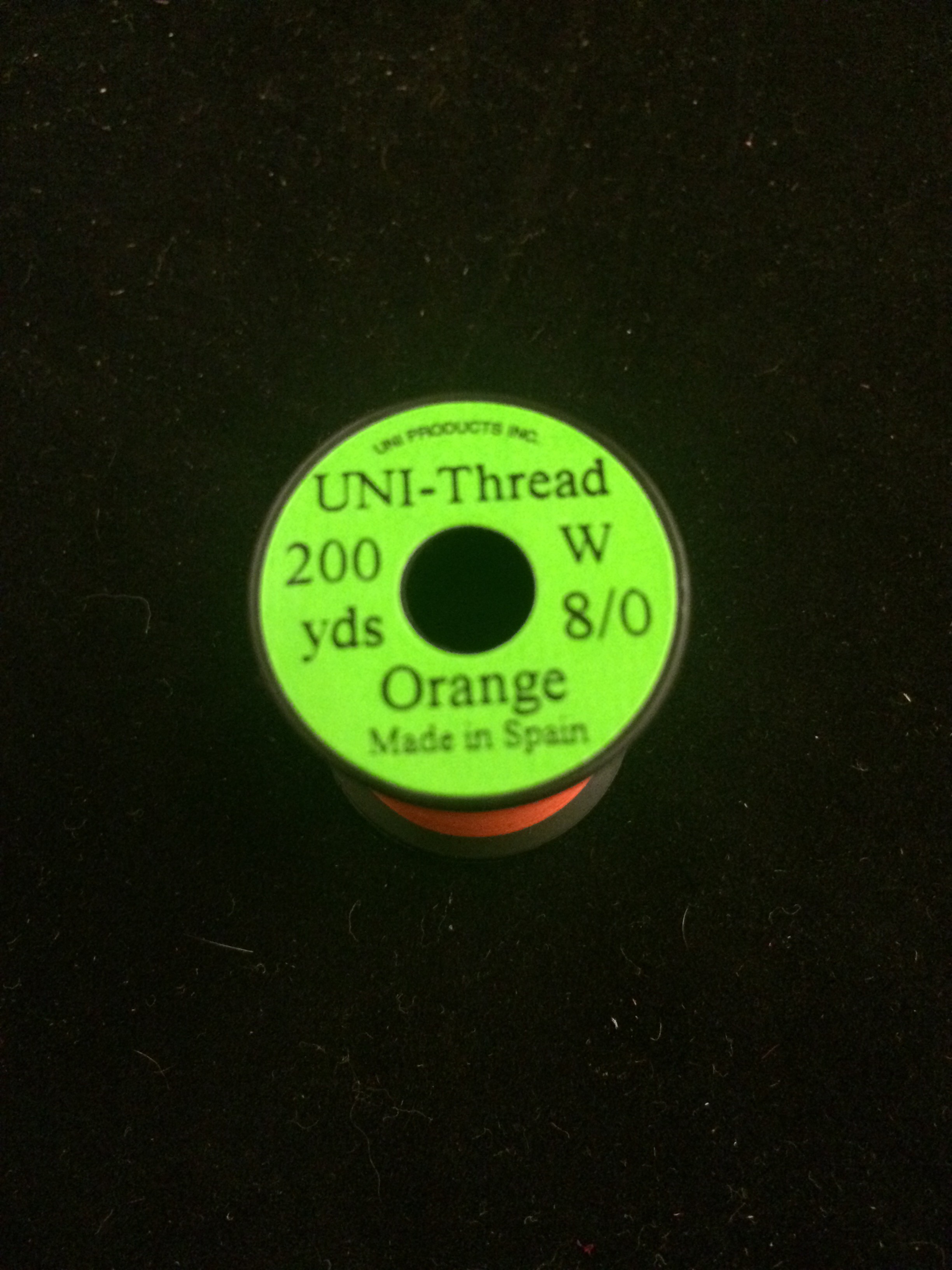 Uni-Thread 8/0 Fly Tying Thread - 72 Denier, High Strength For Fly Fishing